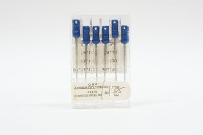 QDP K-Files 60mm, Size 10, Purple - Pack of 6